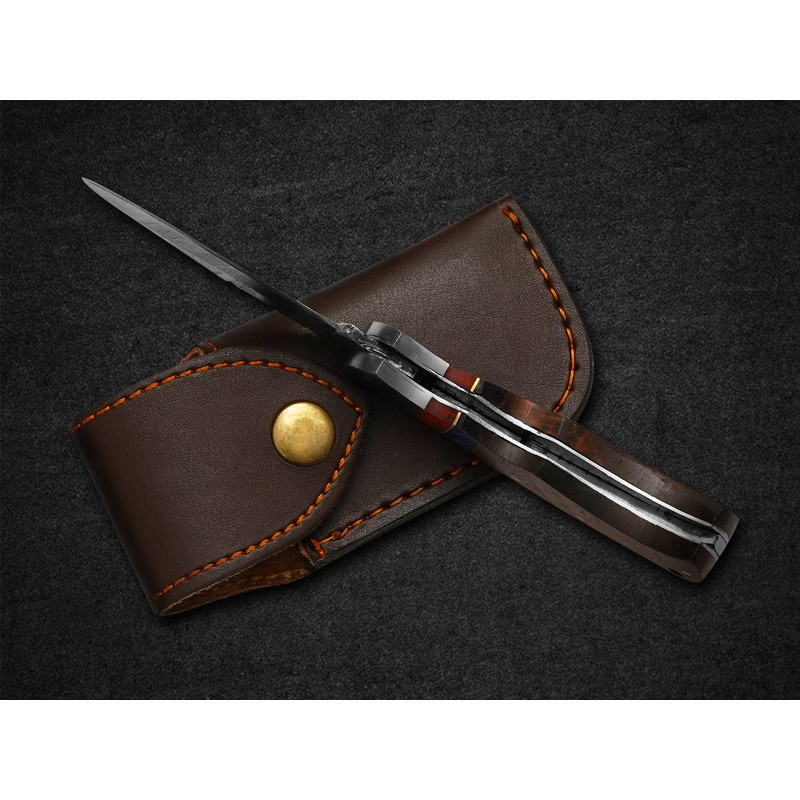 Custom Handmade Pocket Knife Gift For Him Folding Knife Back Lock Knife Gift For Her EDC Knife Gift