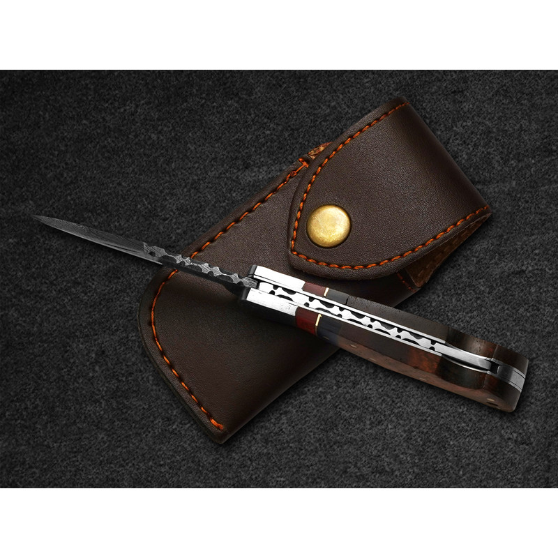 Custom Handmade Pocket Knife Gift For Him Folding Knife Back Lock Knife Gift For Her EDC Knife Gift