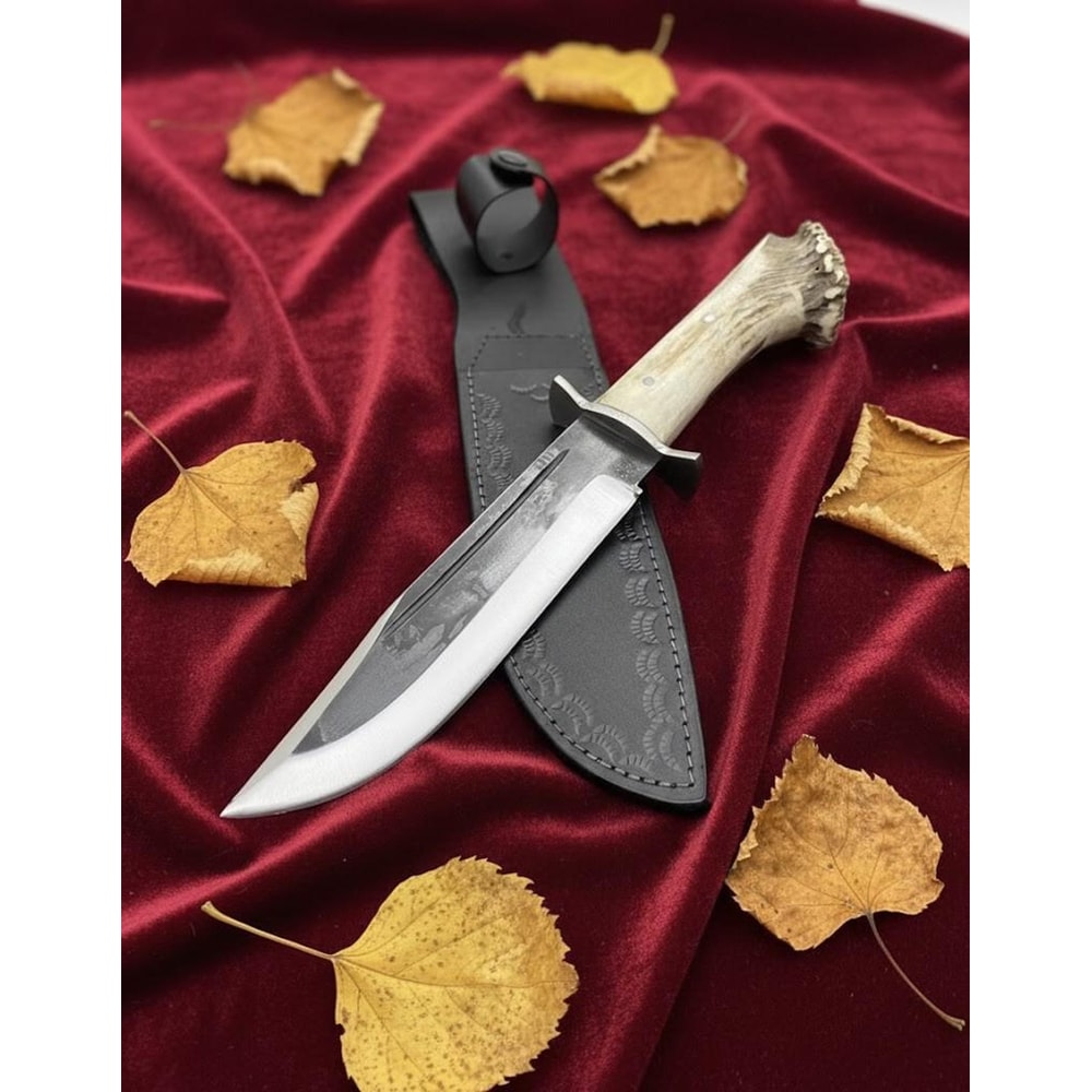 order now handmade carbon steel hunting knife