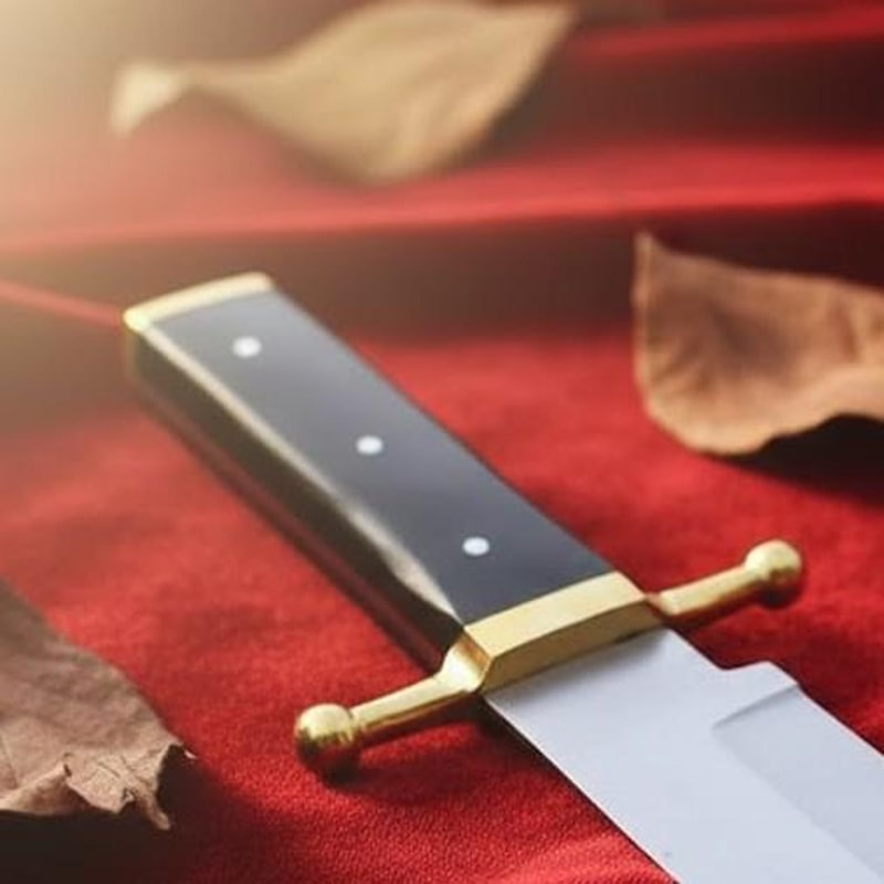 buy vintage Bowie knife carbon steel