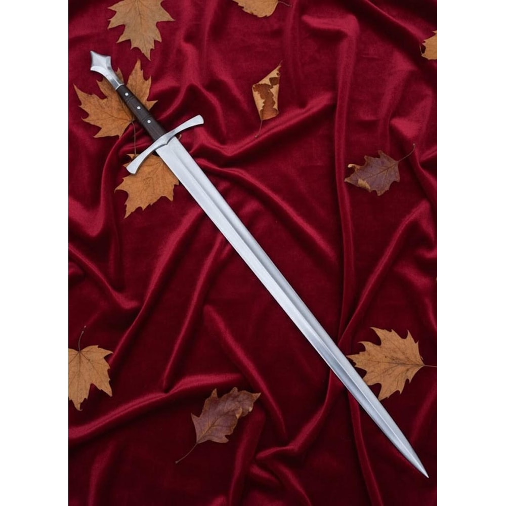 Hand Forged Carbon Steel Sword 36 Full Tang Rosewood Handle Handmade Collector Sword BF GIFT 1