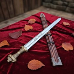 handmade anglo saxon fetter lane sword 34" medieval replica gift for father day | wedding gift