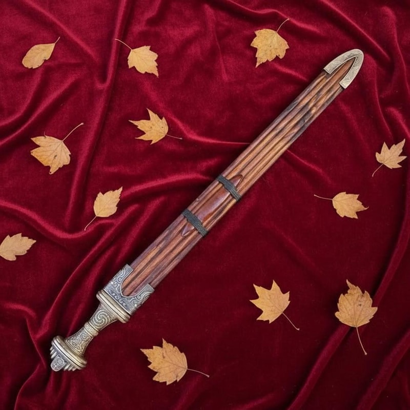 Handmade Anglo Saxon Fetter Lane Sword 34 Medieval Replica Gift For Father Day Wedding GIFT 1