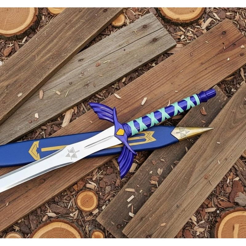 Master Sword Legend Of Zelda Replica 36 Hand Forged Stainless Steel Fantasy Sword 1