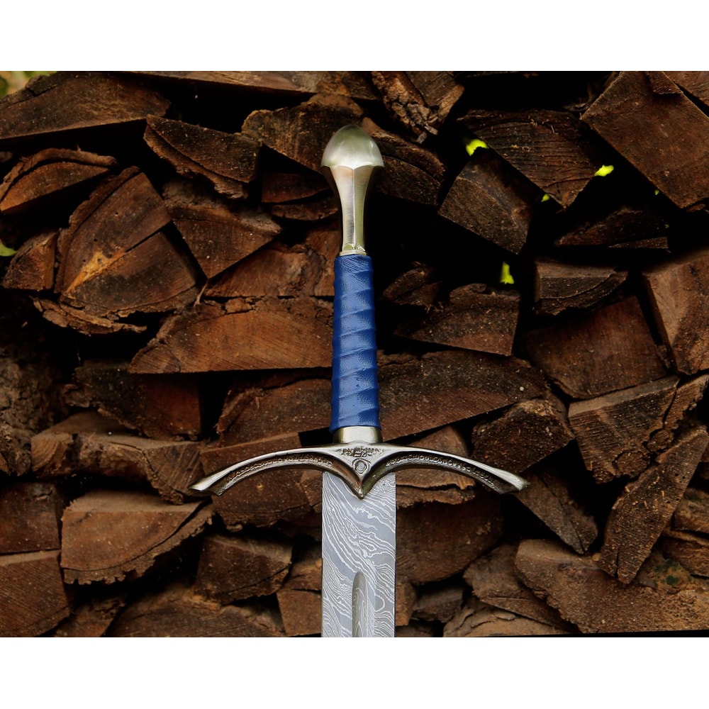 Handmade Damascus Steel Longsword 40 Personalized Medieval Collector Sword Gift 2