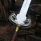 Handcrafted Medieval Long Sword 38 Ivory Finish Blade Wooden Grip Knight Sword Replica 1
