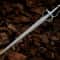 Hand Forged Damascus Steel Rapier Sword 40 Renaissance Blade Collector Sword 2