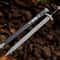Hand Forged Damascus Sword 36 Medieval Knight Fantasy Blade With Black Scabbard 0