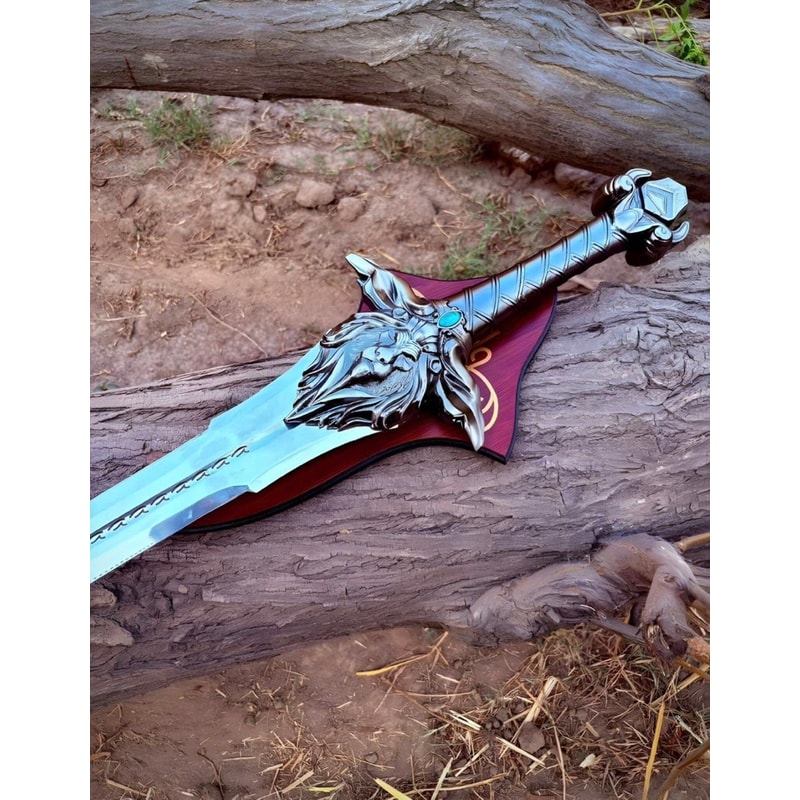 High Carbon Steel Fantasy King Sword Regal Cosplay Display Blade 0
