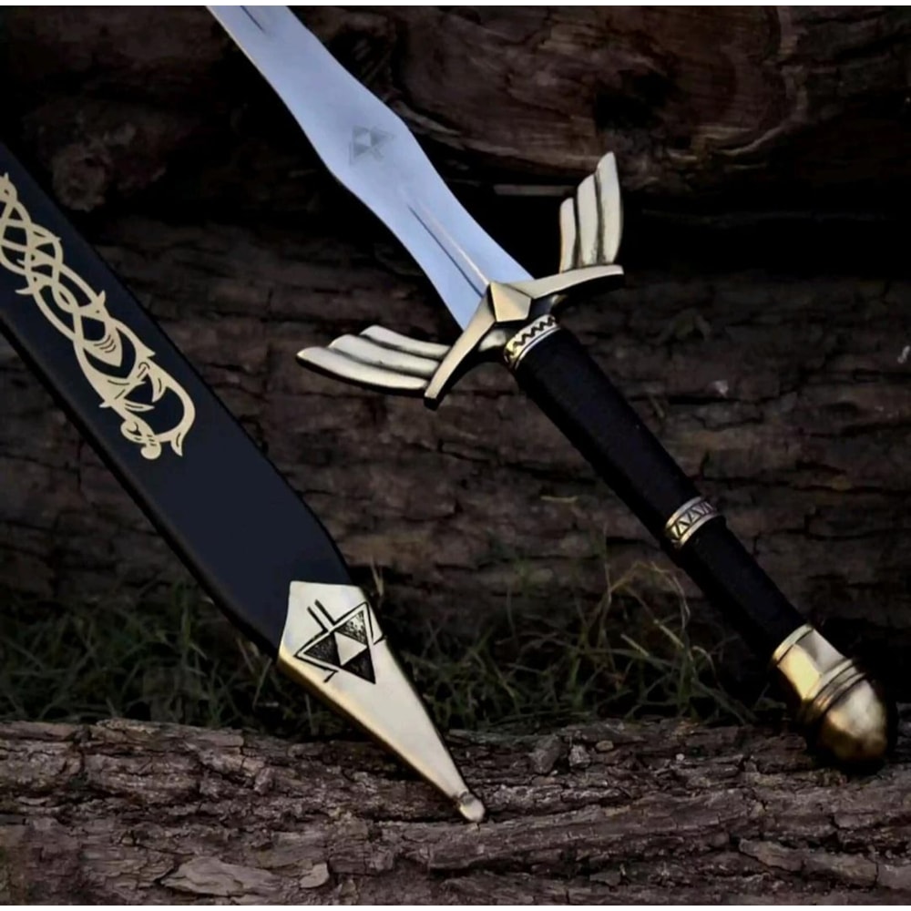 Fantasy Knight Sword 38 Handmade Viking Replica Carbon Steel Medieval Cosplay Blade Wedding GIFT 1