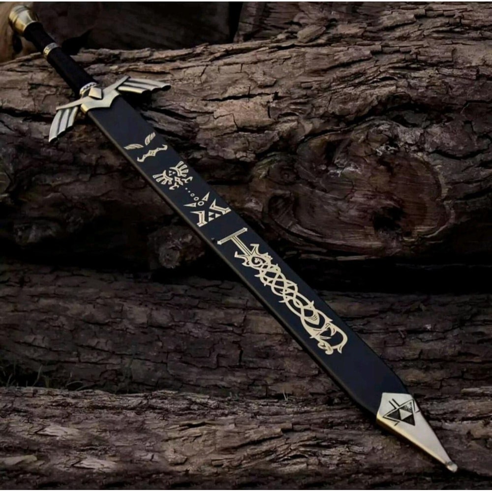 Fantasy Knight Sword 38 Handmade Viking Replica Carbon Steel Medieval Cosplay Blade Wedding GIFT 2