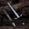 Fantasy Knight Sword 38 Handmade Viking Replica Carbon Steel Medieval Cosplay Blade Wedding GIFT 6