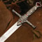 Handcrafted Medieval Knight Sword 38 Ornate Crossguard Fantasy Collector Blade 0