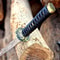 Handcrafted Samurai Katana Sword 40 Full Tang Steel Blade Japanese Style Collector 5