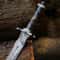 Damascus Steel Viking Sword HandForged Full Tang Medieval Blade 2