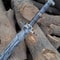 Damascus Steel Viking Sword HandForged Full Tang Medieval Blade 5