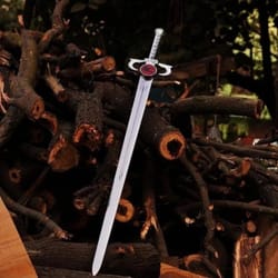 handmade fantasy anime sword lion warrior style cosplay decor collectible display blade