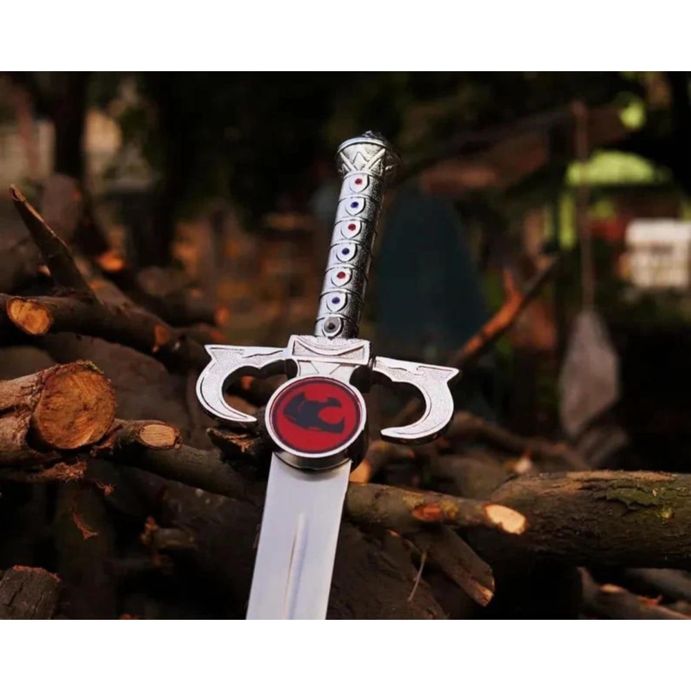 Handmade Fantasy Anime Sword Lion Warrior Style Cosplay Decor Collectible Display Blade 5
