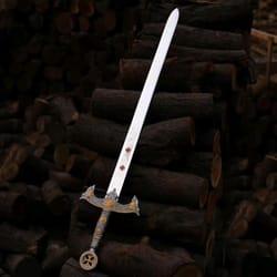 medieval knight long sword – handcrafted crusader replica blade