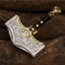 Viking Thor Hammer God Of War Ragnarok Mjolnir Replica Collectible Cosplay Decor 5