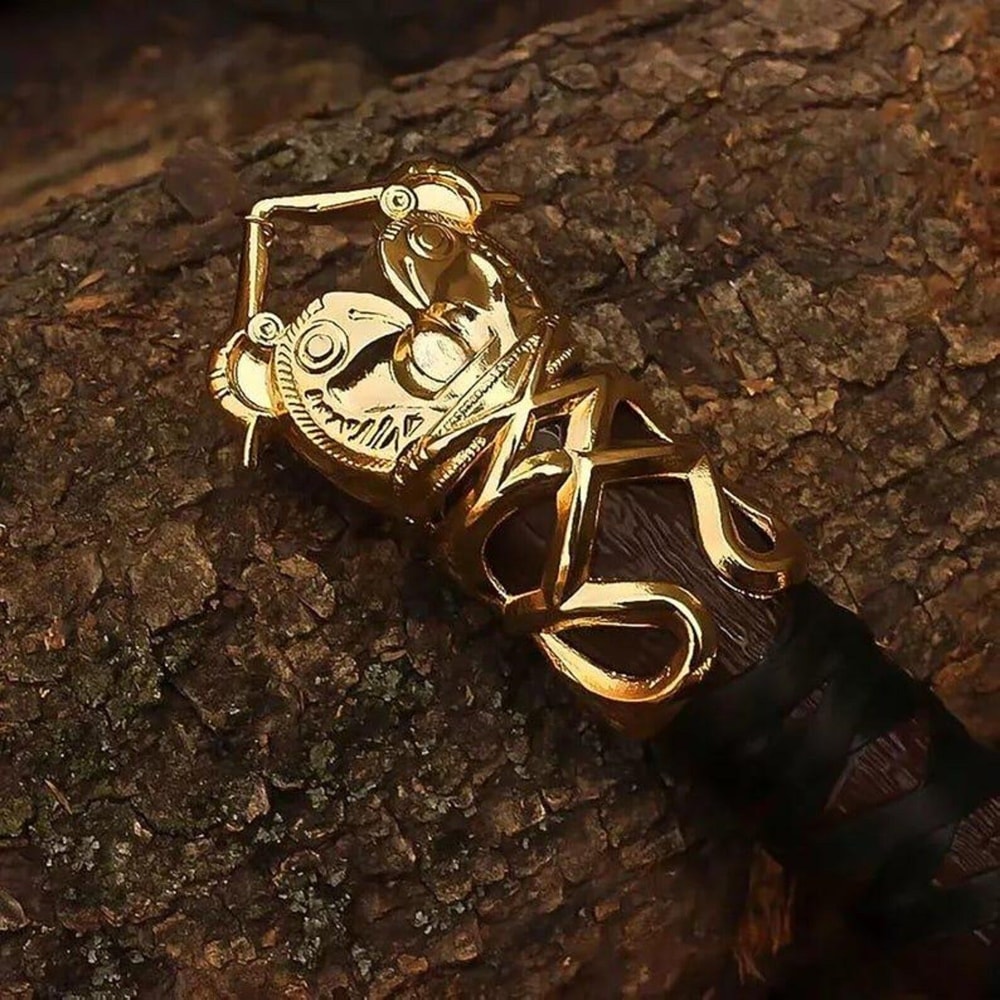 Viking Thor Hammer God Of War Ragnarok Mjolnir Replica Collectible Cosplay Decor 7