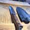 Handmade Tactical Sleipner Steel Knife Full Tang Hunting Survival Knife With Walnut Wood Handle 3