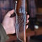 Tracker Knife Sleipner Steel Full Tang Outdoor Knife With Walnut Wood Handle Stonewashed Finish Hu 1
