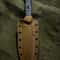 Tactical Sleipner Steel Knife Full Tang Stonewash Blade With Black Textured Handle 1