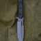Tactical Sleipner Steel Knife Full Tang Stonewash Blade With Black Textured Handle 4