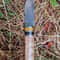 Handmade Damascus Puukko Knife Alder Ebony Catalin Handle Outdoor Bushcraft Knife 2