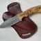 Premium 150 Layer Damascus Steel Camping Knife With Full Tang Silverberry Grip 1
