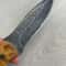 Premium 150 Layer Damascus Steel Camping Knife With Full Tang Silverberry Grip 3
