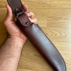 premium 150 layer damascus steel full tang camping & bushcraft knife