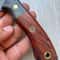 Blacksmith Forged Damascus Hunting Knife For Camping Survival Outdoor Use 5