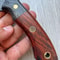 Blacksmith Forged Damascus Hunting Knife For Camping Survival Outdoor Use 5