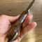 Premium 150 Layer Damascus Steel Outdoor Knife With Full Tang Chestnut Grip 2