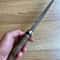 Handmade Damascus Bowie Knife Walnut Ebony Wood Hunting Blade 3