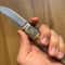 Handmade Puukko Knife N690 Steel Outdoor Knife With Padouk Cow Horn Handle Wedding GIFT BF GIFT 5