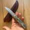 Handmade Puukko Knife N690 Steel Outdoor Knife With Padouk Cow Horn Handle Wedding GIFT BF GIFT 8