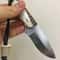 Premium N690 Steel Mini Camping Knife With Full Tang Stag Horn Handle 4