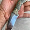 Handmade N690 Steel Hunting Knife Maple Wood Camping Skinning Blade 6