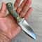 Handmade N690 Steel Hunting Knife Maple Wood Camping Skinning Blade 9