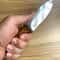 Handmade N690 Steel Hunting Knife Glossy Chestnut Wood Camping Blade 3