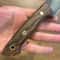 Full Tang Camping Hunting Knife With 80CrV2 Steel Walnut Wood Grip 2