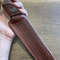 Premium Full Tang Survival Knife With 5160 Steel Walnut Wood Handle 0