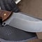 Premium Blacksmith Forged Survival Knife With 1075 Steel Walnut Wood Grip 6