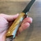 Premium Full Tang Outdoor Knife With 1075 Steel Silverberry Wood Handle 3