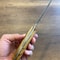 Premium Full Tang Outdoor Knife With 1075 Steel Silverberry Wood Handle 4