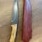 Premium Full Tang Outdoor Knife With 1075 Steel Silverberry Wood Handle 0
