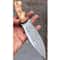 Premium Outdoor Knife With 1075 Steel Silverberry Wood Full Tang Handle 9